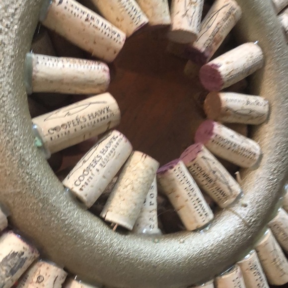 Wine Cork Wreath/Candle Holder - Picture 5 of 8